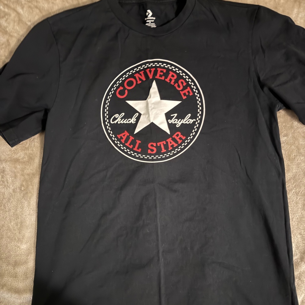 Converse Navy Blue T-Shirt with Logo